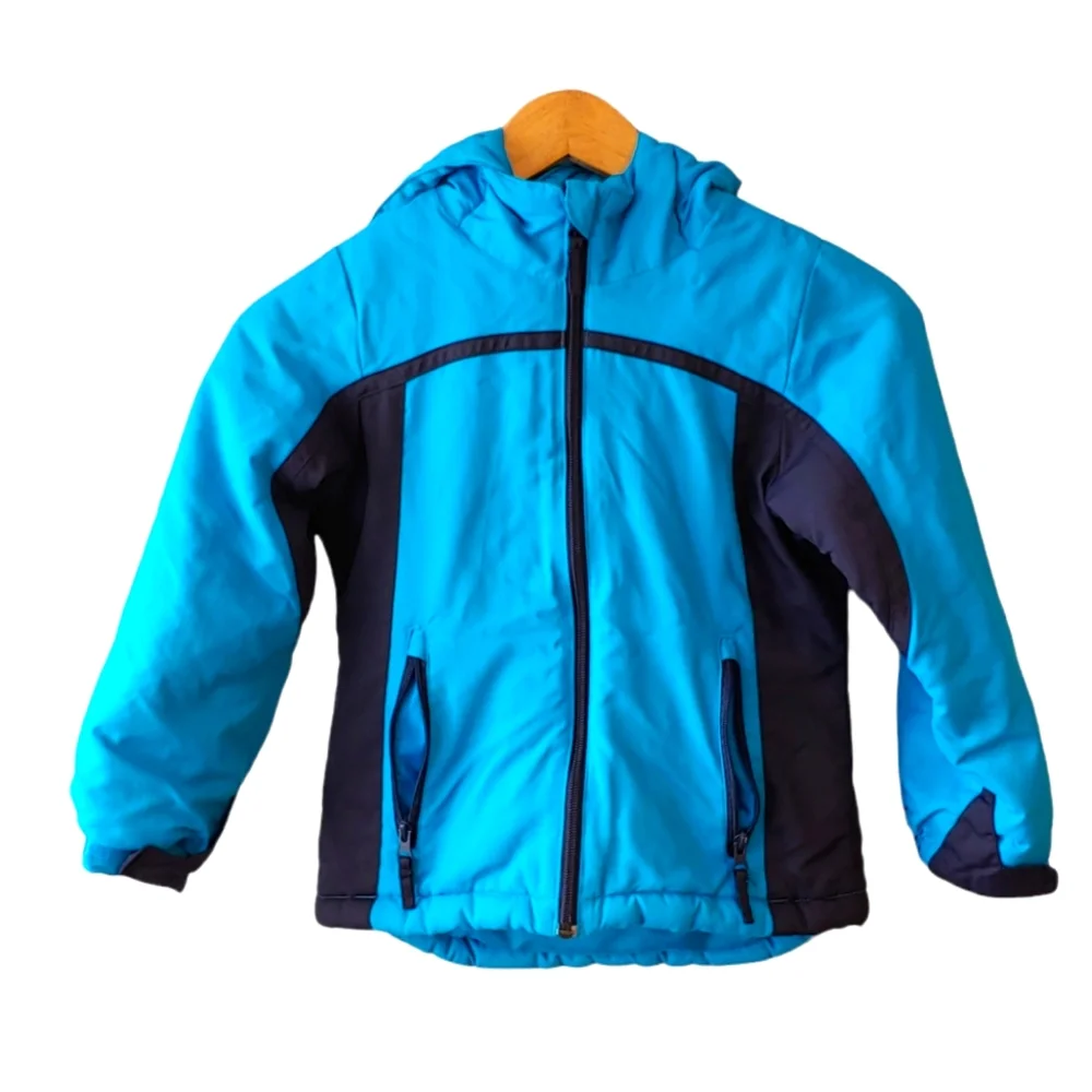 The Children's Place Blue and Black Jacket Size Small (5/6)